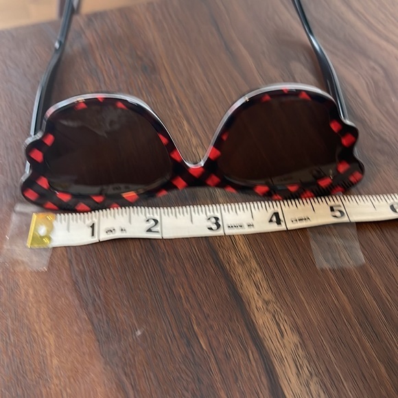 Alexander McQueen plaid sunglasses